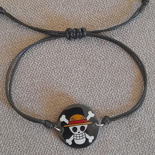 One Piece handmade bracelet new, heat-shrink plastic