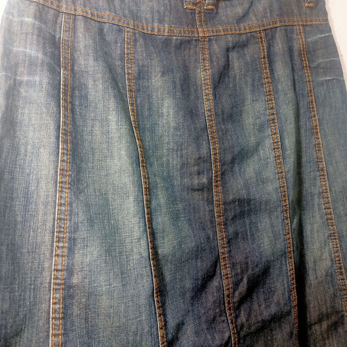 Yessica denim skirt, 100% cotton, size 42