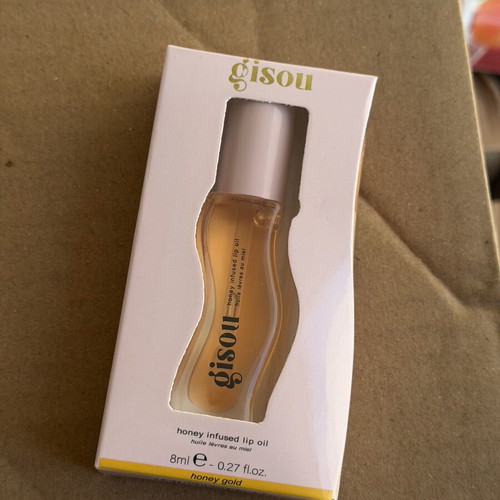 Gisou Infused Honey Gold Lip Oil new unused