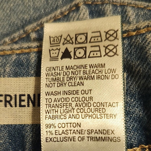 Marks & Spencer women's blue jean shorts size 16 like new