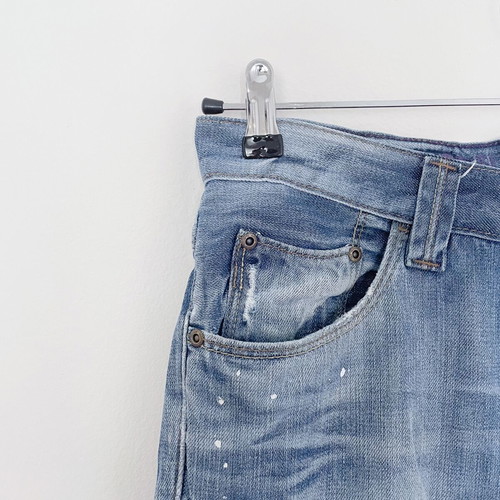 Pull & Bear Jean pant used with rips, blue, EUR 44