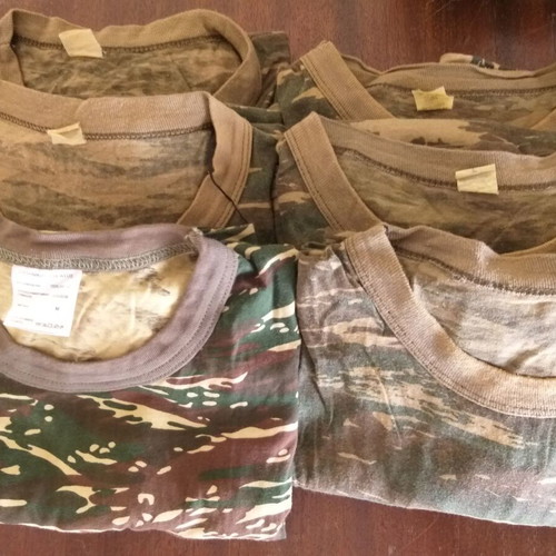 Military clothing full used set
