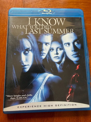 I Know What You Did Last Summer Blu-ray used with English subtitles