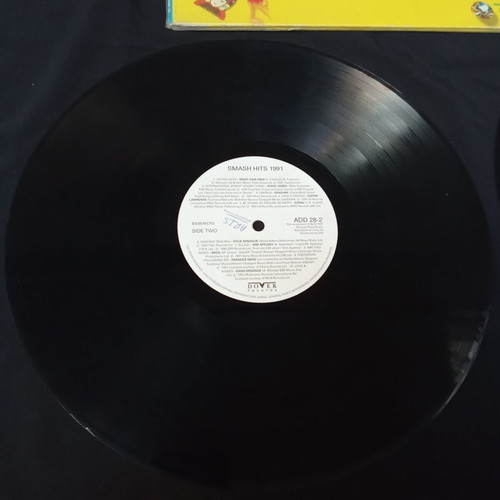 Smash Hits 1991 double collectible vinyl record used