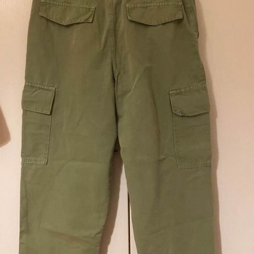 Zara high-waisted cargo pants new, size M, green