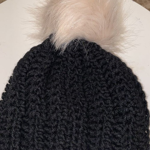 Handmade knit cap new, very warm