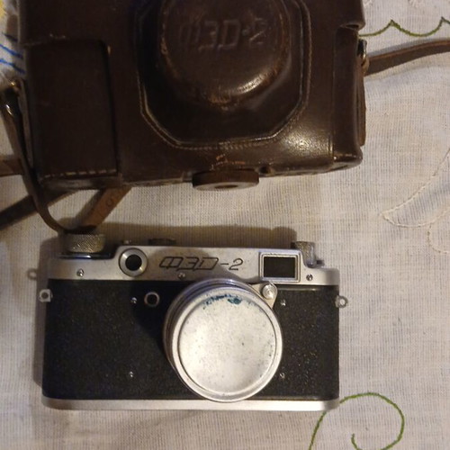 Soviet FED 2 camera 35mm used, 1948, M39 lens