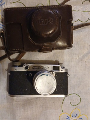 Soviet FED 2 camera 35mm used, 1948, M39 lens
