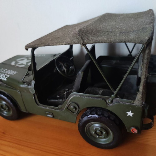 Willys MB Overland Jeep 1941 US Army military metal model