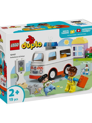 Lego Duplo Ασθενοφόρο & Οδηγός 10447 καινούργιο