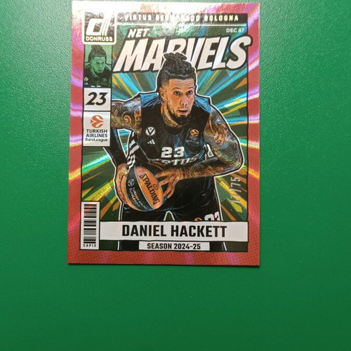 Daniel Hackett Marvels card like new, Panini Euroleague