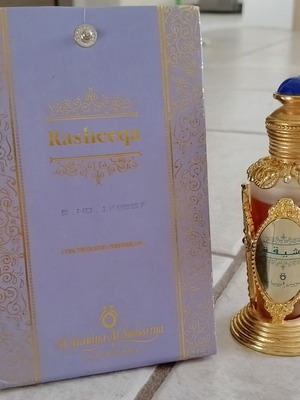 Swiss Arabian Rasheeqa perfume bottle 50 ml used with box