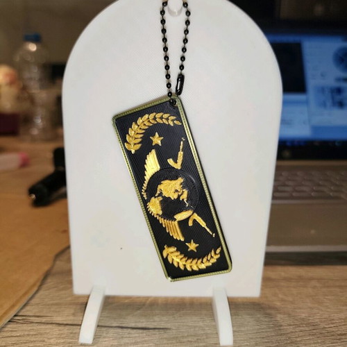 CS2 / CS:GO Collectible Rank Tags 4-piece set new