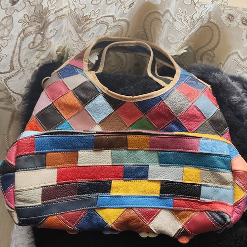 Art Pellearts Niki multicolor leather shoulder bag used