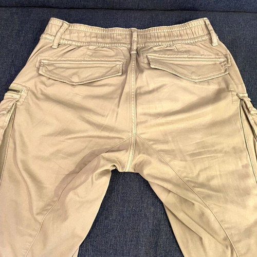 Cargo G-Star Raw Rovic Trainer Zip 3D pants size 31 like new, beige