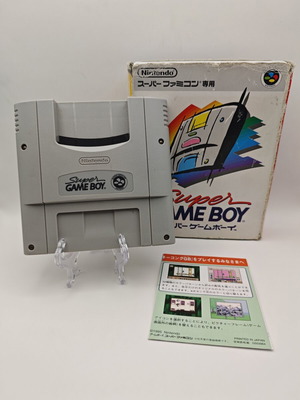 Super Famicom Super Gameboy boxed used, official Japanese box with manual