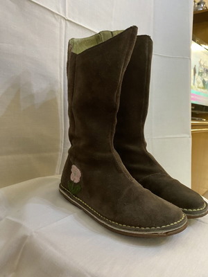 Camber Girls' Leather Boots Like New Brown