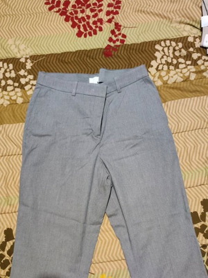 Gray fabric suit pants H&M like new, size 46