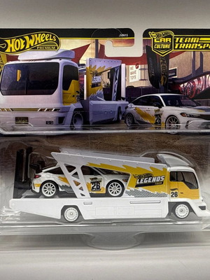 Hot Wheels 2026 Team Transport Legends Tour '24 Honda Civic Type-R new