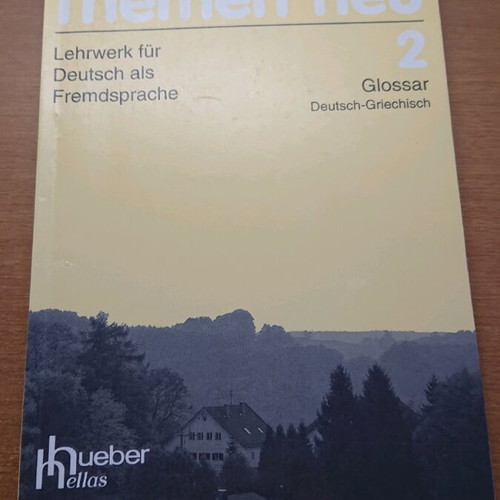 Themen Neu 2 Glossar German learning book like new