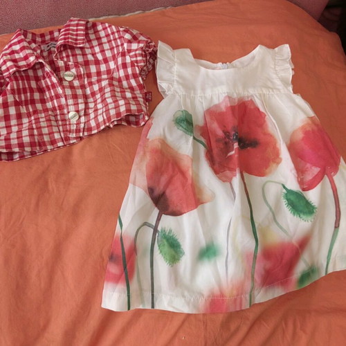 Dress and bolero for 1 year like new