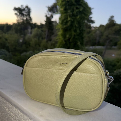 David Jones crossbody bag pistachio green new