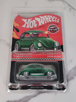 Hot Wheels Kawa Bug A Green RLC Volkswagen Beetle new
