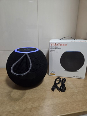 Bluetooth колонκα Vida Teco C57 30W στερεοφωνικός ήχος RGB φώτα IPX5 αδιάβροχη νέα