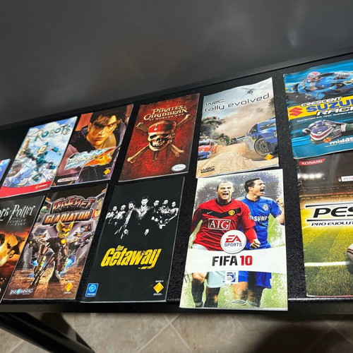 PlayStation 2 Flyers and Manuals used