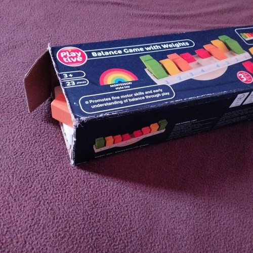 Balance game with blocks like new