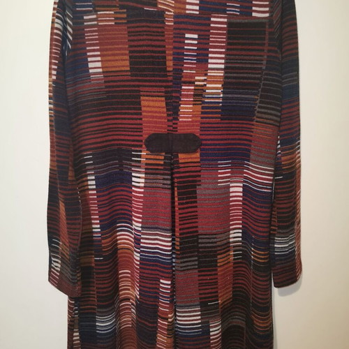Attrattivo Midi Dress with Geometric Print like new, size L
