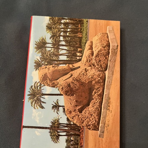 Postcard booklet Egypt Memphis and Sphinx vintage like new