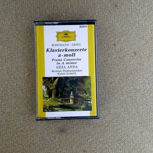 Schumann - Grieg Piano Concertos in A Minor Tape like new, classical