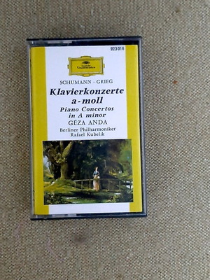 Schumann - Grieg Piano Concertos in A Minor Tape like new, classical