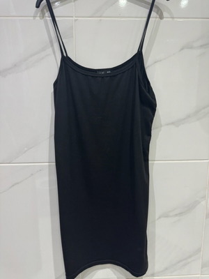Shein elastic dress like new, black