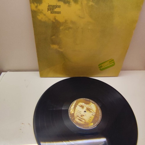 John Lennon Imagine vinyl LP album reissue Greek pressing near mint