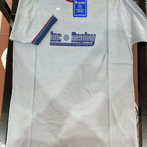 T-shirt L new, 100% cotton, gray