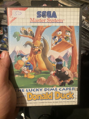 Игра Donald Duck за Sega Master System като нова