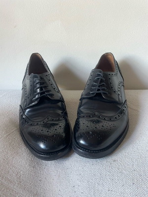 Church's Burwood used leather brogue shoes size 38.5 black