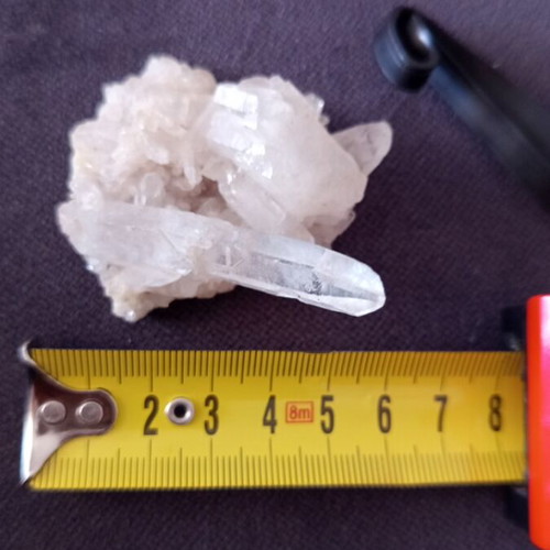 Natural White Quartz Crystal raw, incredible shape