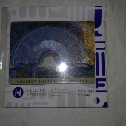 Magnet Ancient Theatre of Dodona new, sealed in packaging