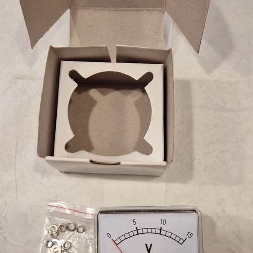 Analog Panel Voltmeters HS-60P pack of 3 new