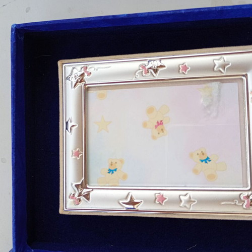Silver 925 photo frame new for 9.5x6.5 cm picture