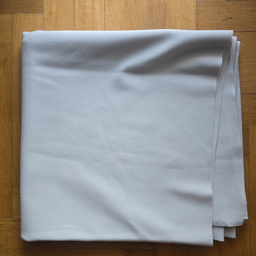 Synthetic fabric used, grey, 1.62x1.56 m