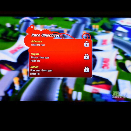 ModNation Racers PS3 game like new, racing kart creative