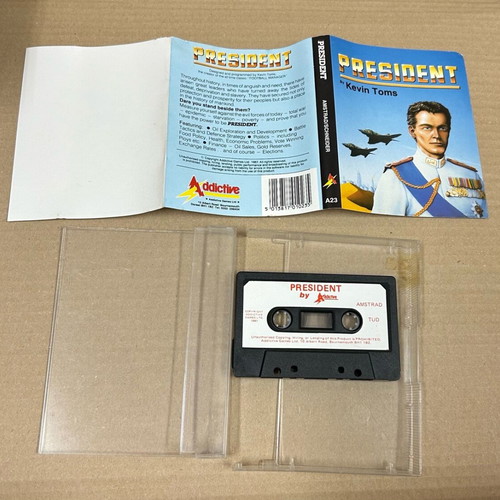 President video game 1987 Amstrad CPC used by Kevin Toms