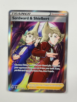 Pokémon κάρτα Sordward & Shielbert Ultra Rare καινούργιο Near Mint