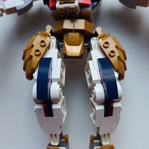 Lego Ninjago Mech Dragons Rising με 2 φιγούρες Sora και Wolf Musk Warrior σαν καινούργιο