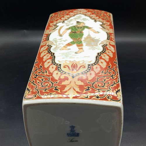 AK Kaiser Siam vintage porcelain vase, 39.5 cm