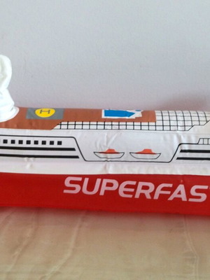Inflatable ferry boat Super fast ferries 70s new, 70 cm